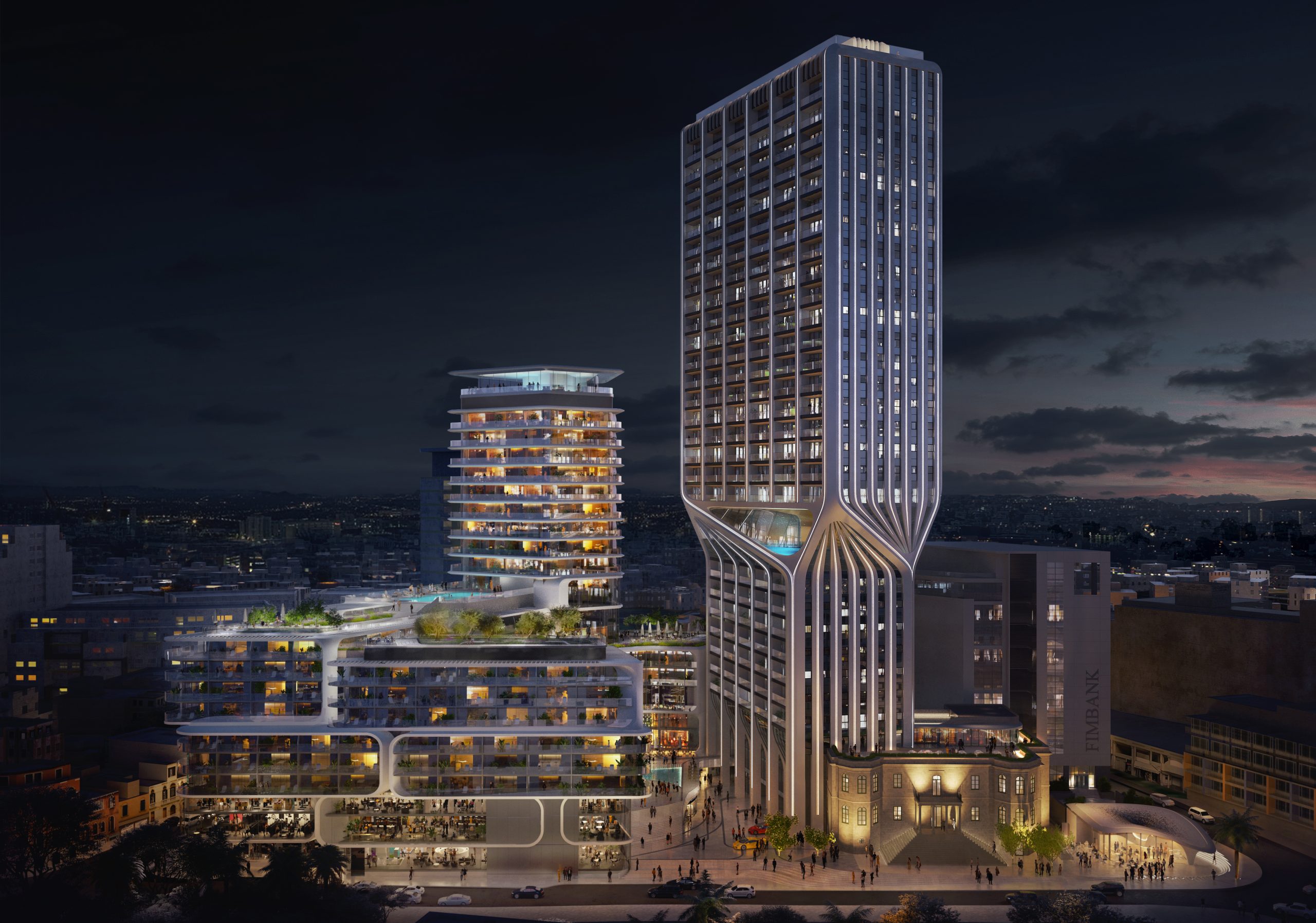 Mercury Towers by Zaha Hadid Architects